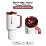 Stanley x Arsenal Quencher ProTour Flip Straw Tumbler – 40oz / 1.18L - Image 5
