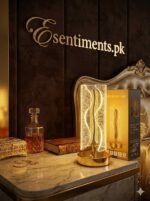 Premium Crystal Cylinder LED Table Lamp – Rechargeable & Dimmable - Image 3
