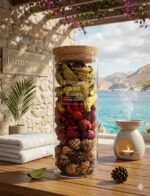Luxury Cork-Top Potpourri Jar – Premium Dried Floral & Botanical Blend - Image 2