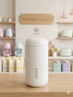 Smeg 350ml Stainless Steel Vacuum Insulated Travel Mug / Coffee Tumbler - Image 3