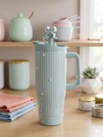 Sitarayuri Pearled Bow Insulated Tumbler with Handle & Straw – 40oz - Image 12