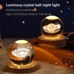 3D Galaxy Crystal Ball Night Light lamp - Image 4