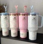 Stanley x LoveShackFancy Quencher H2.0 FlowState Tumbler 40oz - Image 4