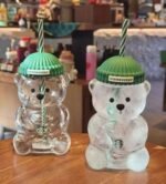 Original Starbucks bearista bear Glass cup