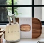 SMEG Premium Acacia Wood Cutting Board – Durable & Elegant Kitchen Essential - Image 3