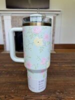 The Stanley Quencher H2.0 FlowState™ Tumbler (40 oz) – Limited Edition Spring Blossoms - Image 4