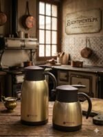 Sensan Premium Vacuum Insulated Thermal Flask Set – Elegant Tea & Coffee Carafe - Image 4