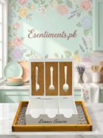 Premium "Dinner Service" Wooden Cutlery Organizer & Storage Box - Image 2