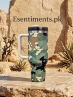 Premium Camouflage Print Insulated Tumbler Cup (40oz) - Image 3