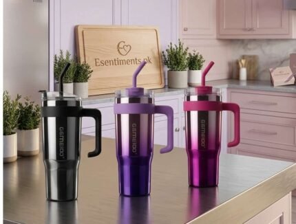 Dameido Double Shade Insulated Travel 1200ML Stainless Steel Tumbler