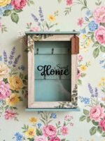 Wooden Wall Hanging tropical Key Box Cabinet - Image 2