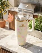 The Stanley Quencher H2.0 FlowState™ Tumbler (40 oz) – Limited Edition Spring Blossoms - Image 2
