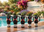 Stanley Quencher H2.0 Tumbler, 30oz & 40oz – Black Hyper Geo - Image 4