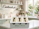 Premium "Dinner Service" Wooden Cutlery Organizer & Storage Box - Image 3