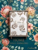 Rustic Wooden "Native Life" Wall Key Cabinet - Image 3