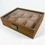Luxury Velvet Cushion Wooden Watch Organizer Box - Image 5