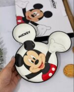 Disney Mickey Mouse Multi-Compartment Ceramic Snack & Serving Plate - Image 4