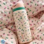 Owala FreeSip Insulated Stainless Steel Water Bottle - Blossom Peach Floral (32 oz) - Image 2