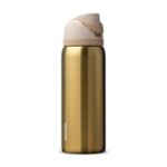 Owala FreeSip Insulated Stainless Steel Water Bottle - Luxury Gold - Image 3