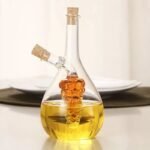 2-in-1 Glass Oil and Vinegar Dispenser Bottle