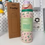Owala FreeSip Insulated Stainless Steel Water Bottle - Blossom Peach Floral (32 oz) - Image 3