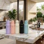 Nice Time Sitarayuri Coffee Insulated Water Bottle 750ml - Image 3