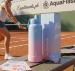 AquaFlask 40oz Double-Wall Vacuum Insulated Stainless Steel Water Bottle - Image 2