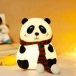 Cute Panda Silicone LED Night Light – Rechargeable Bedside Lamp - Image 3