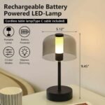 Modern Cordless Rechargeable LED Table Lamp – Elegant Ambient Night Light - Image 3