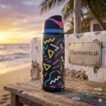Owala FreeSip Insulated Stainless Steel Water Bottle - Mixtape Magic Retro 90s (32 oz)