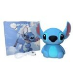 Disney Stitch Silicone LED Night Light – Tap Control & USB Rechargeable Bedside Lamp - Image 4