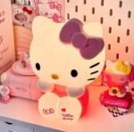 Premium Hello Kitty Sitting LED Night Light & Desk Lamp