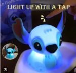 Disney Stitch Silicone LED Night Light – Tap Control & USB Rechargeable Bedside Lamp - Image 2