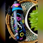Owala FreeSip Insulated Stainless Steel Water Bottle - Mixtape Magic Retro 90s (32 oz) - Image 2