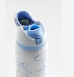 Owala FreeSip Water Bottle - Coquette Blue Bows Edition 32oz - Image 2