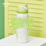 Owala FreeSip 32oz Insulated Water Bottle - Boos and Booze Glow Ghost Drop - Image 2