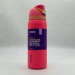 Owala FreeSip 32oz Insulated Water Bottle - Strawberry Milk / Pink Flamingo - Image 2