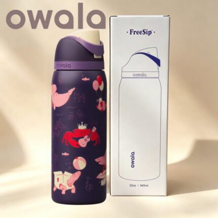 Owala FreeSip 32oz Insulated Water Bottle - Go Halvsies Birthday Bash Edition