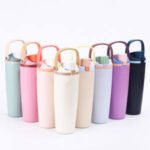 Flip Straw Vacuum Flask Stainless Steel Water Bottle – 30oz (900 ML) - Image 4