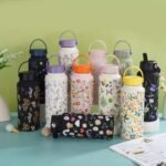 Premium 32oz Insulated Stainless Steel Water Bottle – Aesthetic Thermotrek Floral & Graphic Wide Mouth Travel Flask - Image 2