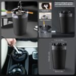 Smart Car Ashtray with Water Spray Extinguisher & Smoke Eliminator Cup