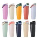 Flip Straw Vacuum Flask Stainless Steel Water Bottle – 30oz (900 ML) - Image 3