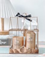 Luxury White House Aroma Gift Set – Scented Candle & Room Spray Duo - Image 4