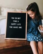 Premium Felt Letter Board Set (12 x 18 Inches) with 290 Letters, Numbers, Emojis, Stand, Scissors, and Storage Pouch