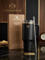 Stanley Quencher Luxe H2.0 FlowState™ Tumbler (40oz / 1.18L) — Black Python Edition - Image 2