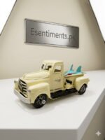Handmade Retro Iron Vintage Pickup Truck Model - Image 2