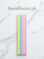 pack of 4 Colorful Thick 12" Large Straws for stanley Tumbler
