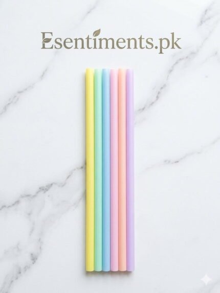 pack of 4 Colorful Thick 12" Large Straws for stanley Tumbler