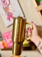 Original Messi x Stanley Gold Protour Tumbler 40oz - Image 2