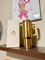 Original Messi x Stanley Gold Protour Tumbler 40oz - Image 4